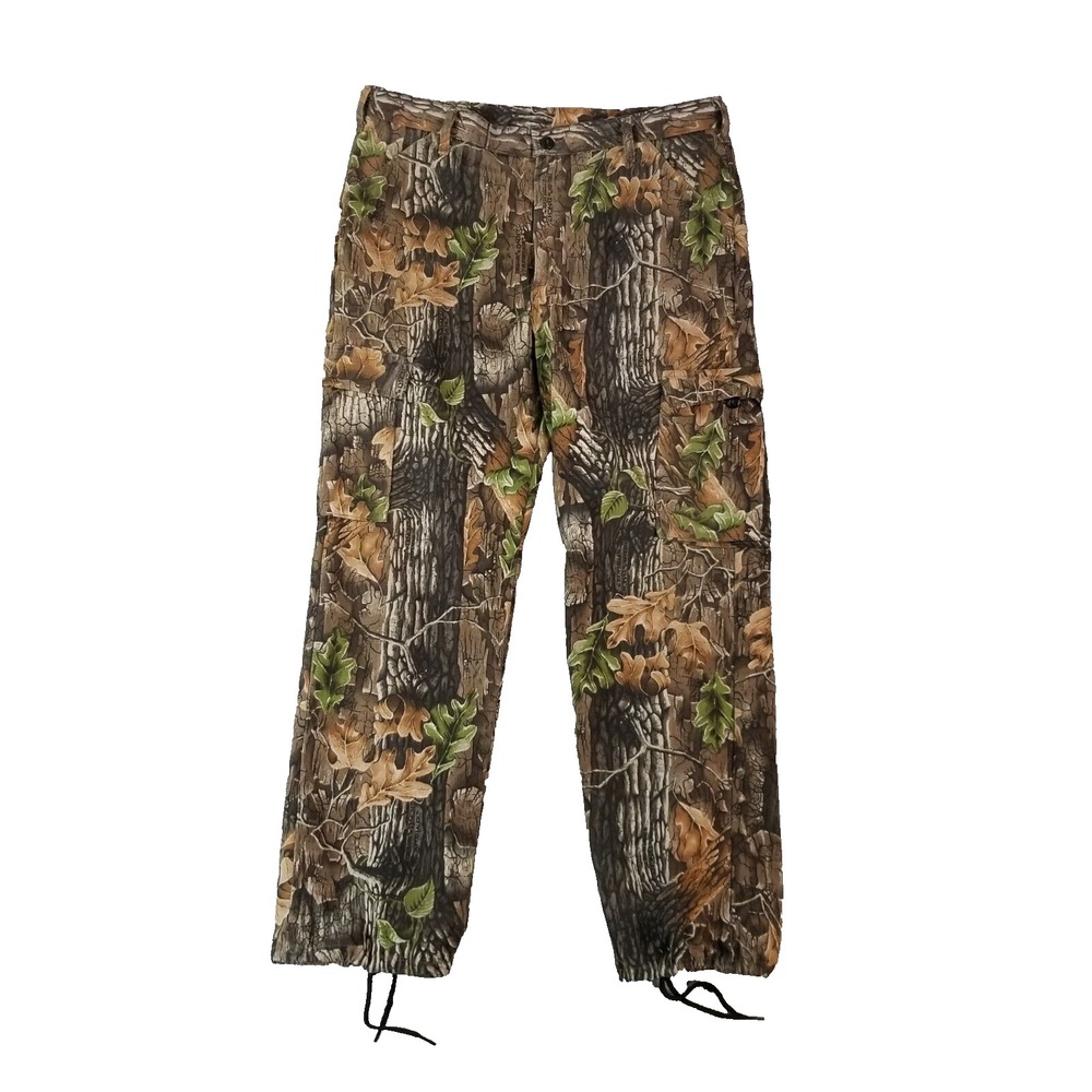 Commander Cargo Pants Men 40x32 Brown Camo Camouflage Straight Outdoor Hunting